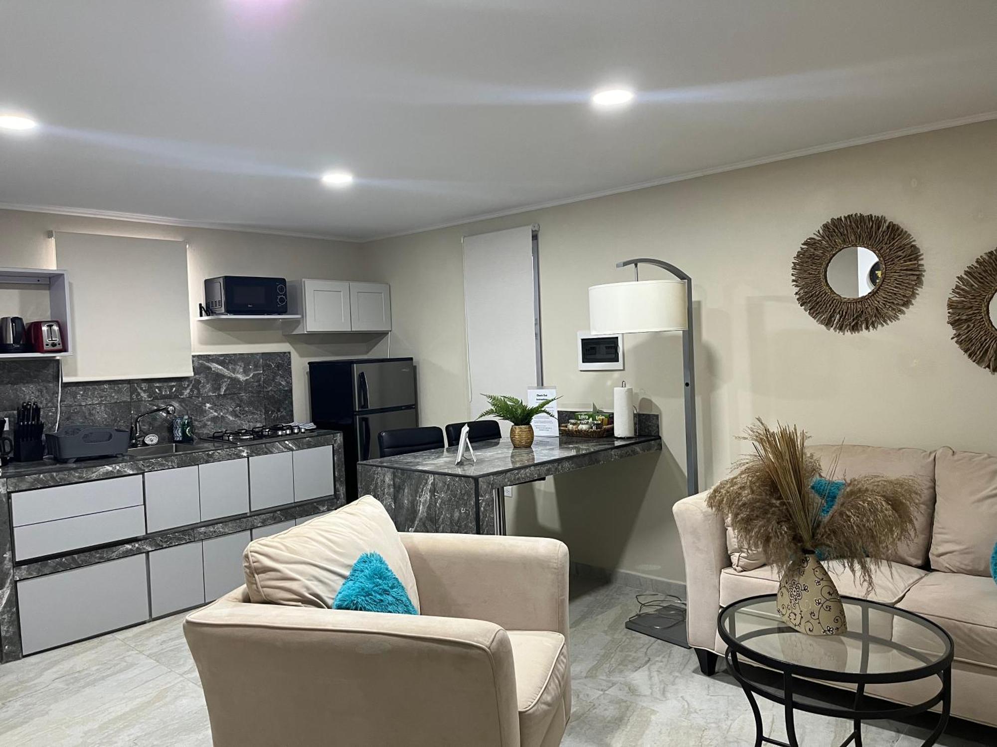 Cozy 1-Bedroom Apartment Minutes Away Drive To Mangel Halto Beach Savaneta エクステリア 写真