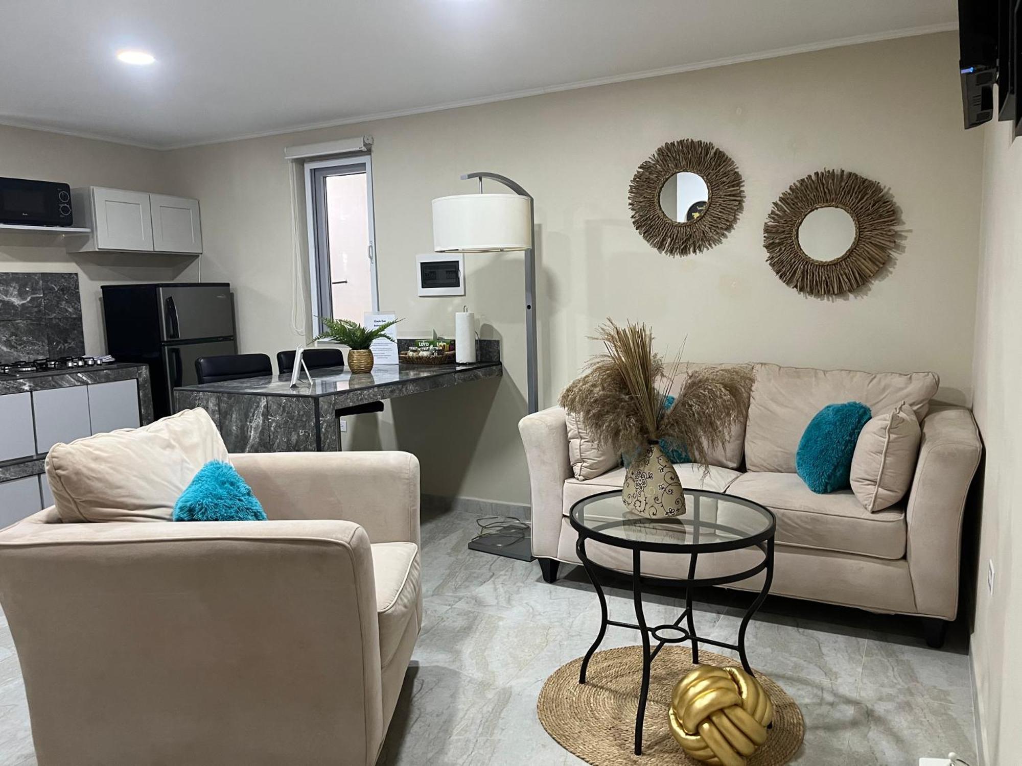 Cozy 1-Bedroom Apartment Minutes Away Drive To Mangel Halto Beach Savaneta エクステリア 写真